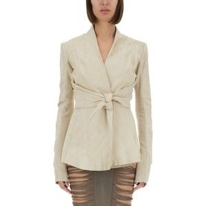 Rick Owens Tailored Lamb Leather Jacket - NWT